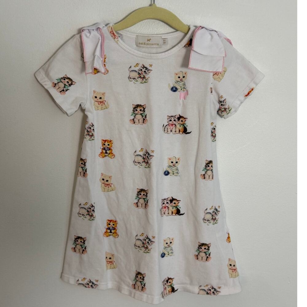 Sal & Pimenta Cat Dress size 5T